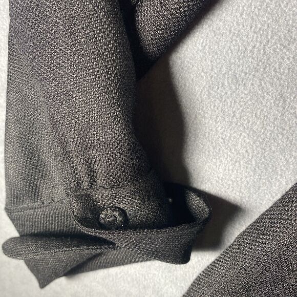 VTG My Boyfriends Back Women Blazer Jacket Med Studded Grunge Goth Punk Academia - Picture 6 of 13